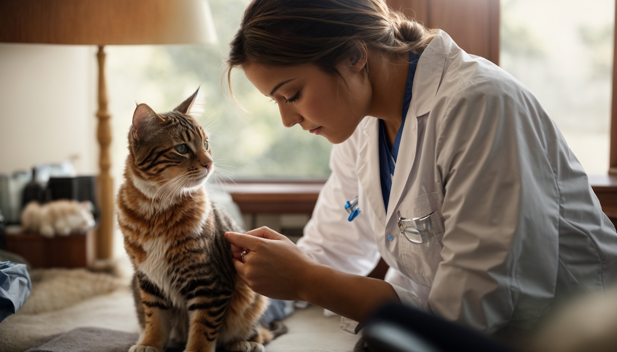 Common Cat Skin Problems That Home Vet Services Can Treat